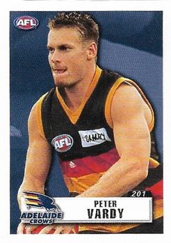 2001 ESP AFL Team & Player Stickers #201 Peter Vardy Front